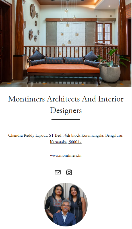 Residential architecture service by Montimers